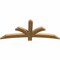 Ekena Millwork Davenport Rough Sawn Timber Gable Bracket, Western Red Cedar, 60"W x 25"H x 2"D x 4"F, 10/12 Pitch GBW060X25X0204DAV00RWR - alternate 3